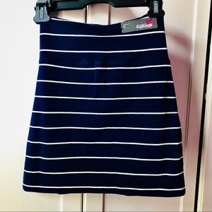 ⚓️💙NWT Garage Striped Mini Skirt